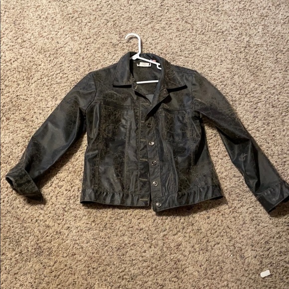 Gotcha Covered Small Bomber Jacket faux leather - Picture 1 of 4